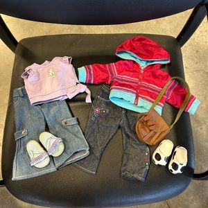 American Girl Outfit Set: 2 causal outfits, EXCELLENT CONDITION!